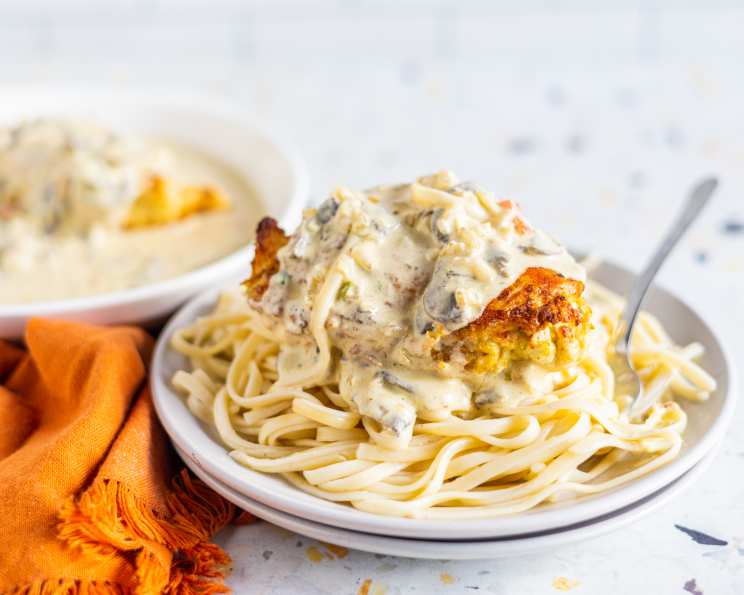 Stuffed fettuccine alfredo online at olive garden